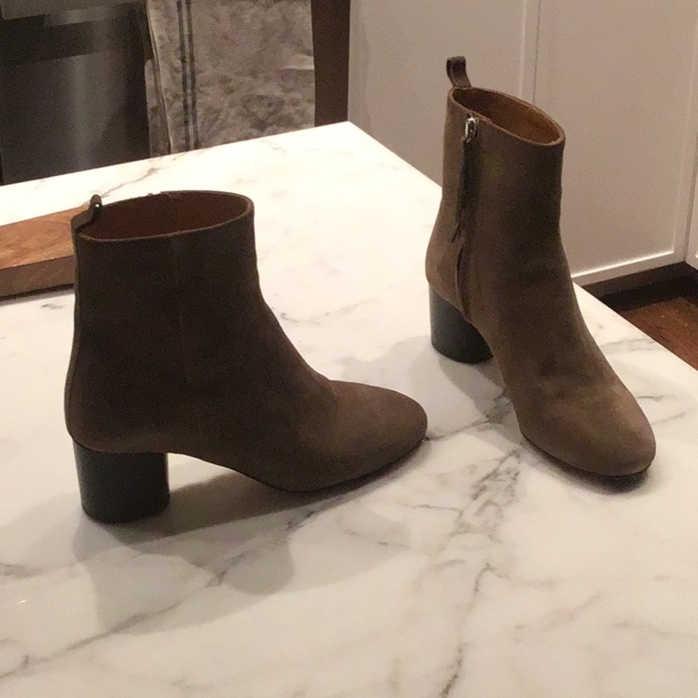 Isabel Marant suede heeled bootie - Picture 2 of 5